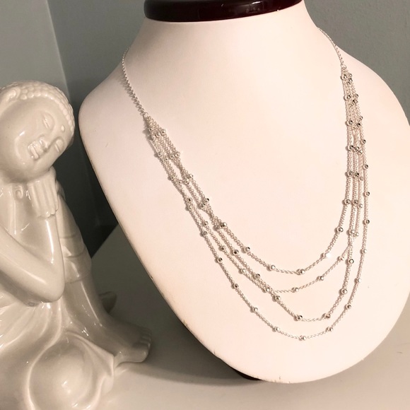 Jewelry - Sterling Silver Bead Necklace